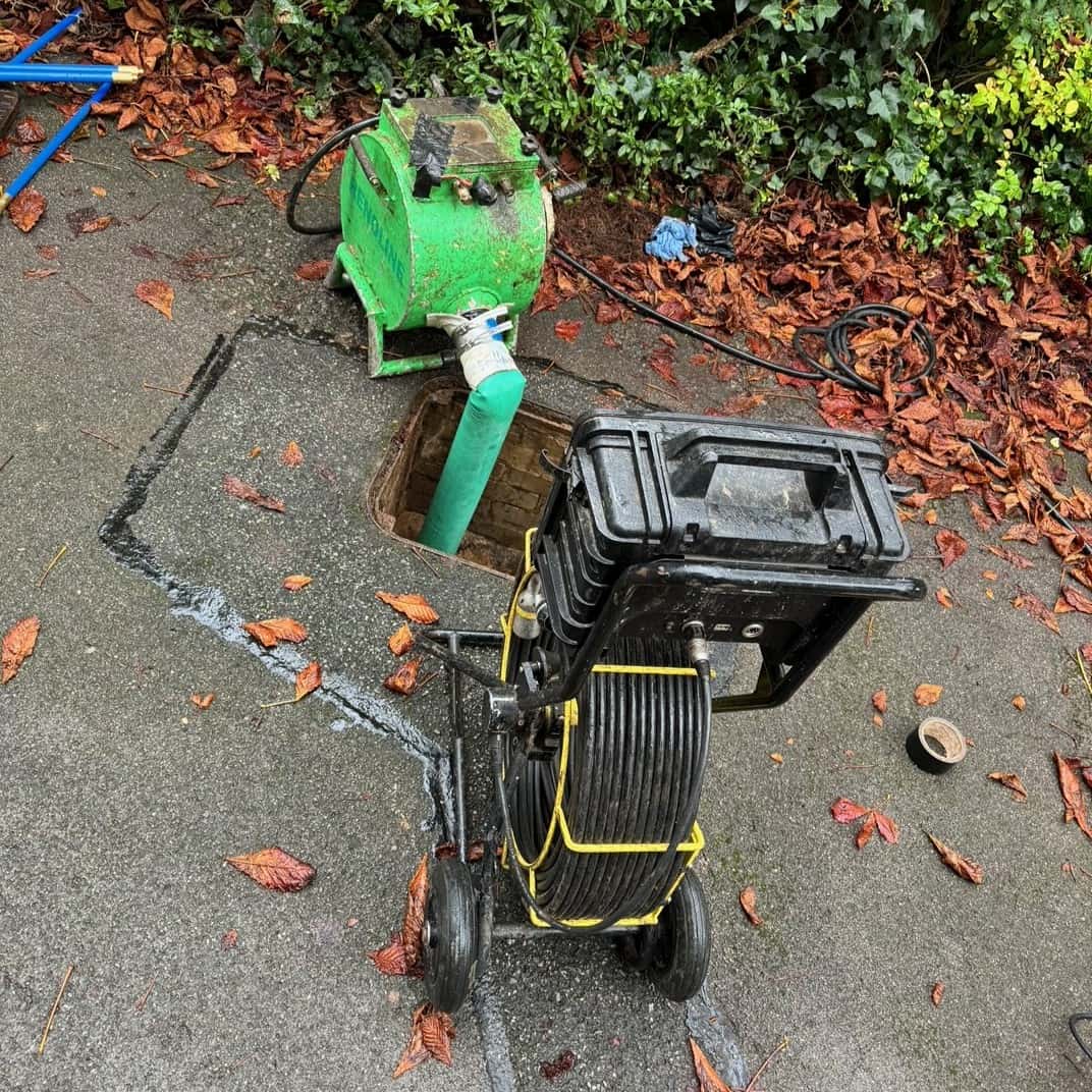 Drain inspection and cleaning equipment used for maintaining and repairing underground drainage syst. Commercial drainage services in southampton near you